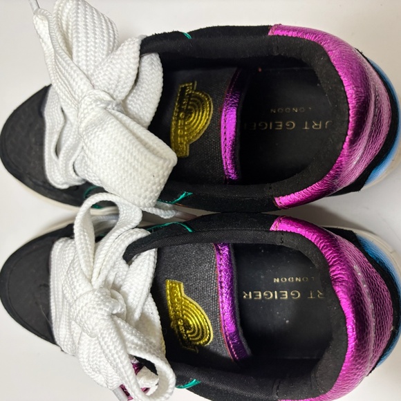 KURT GEIGER LONDON Women's Southbank Tag Platform Sneakers Sz 41 - Picture 6 of 10